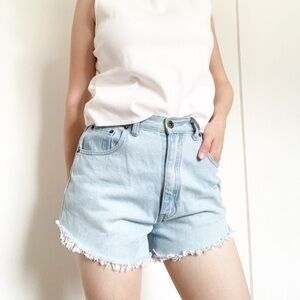 Vintage mom jean‎ cut off shorts high waisted